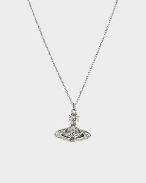 VIVIENNE WESTWOOD Pina Small Bas Relief Pendant Silver | 西太后 頸鏈 (銀色) - LONDONKELLY 英國名牌代購